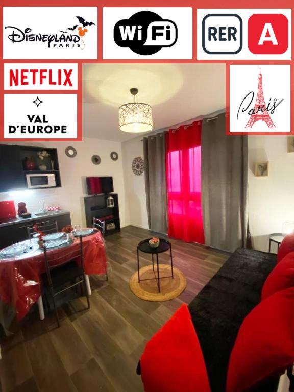 Disneyland Paris - Calm & Cute Studio 6 Mins From Rer A! Torcy  Exterior photo